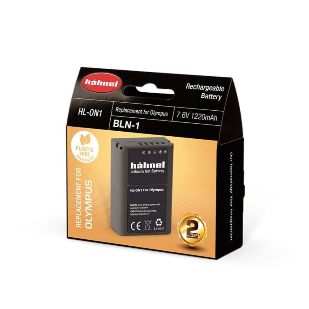 Hahnel HL-ON1 7.6v 1220mAh - Olympus BLN-1 Replacement Battery