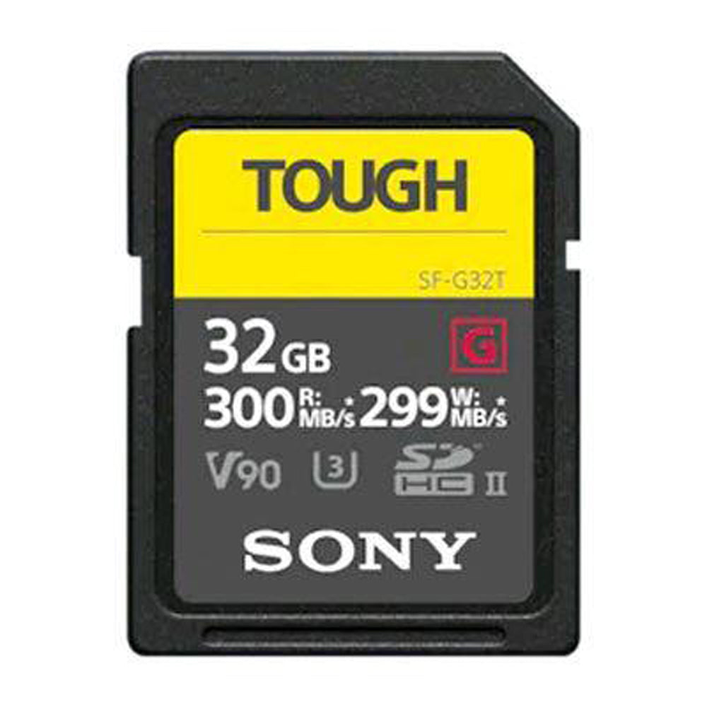 Sony G Series Tough 32GB SDHC UHS-II Memory Card 299MB/s
