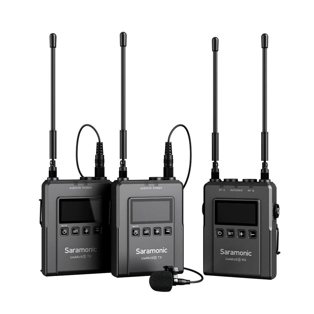 Saramonic UHF Wireless Mic X9s + RX9s - Kit 2