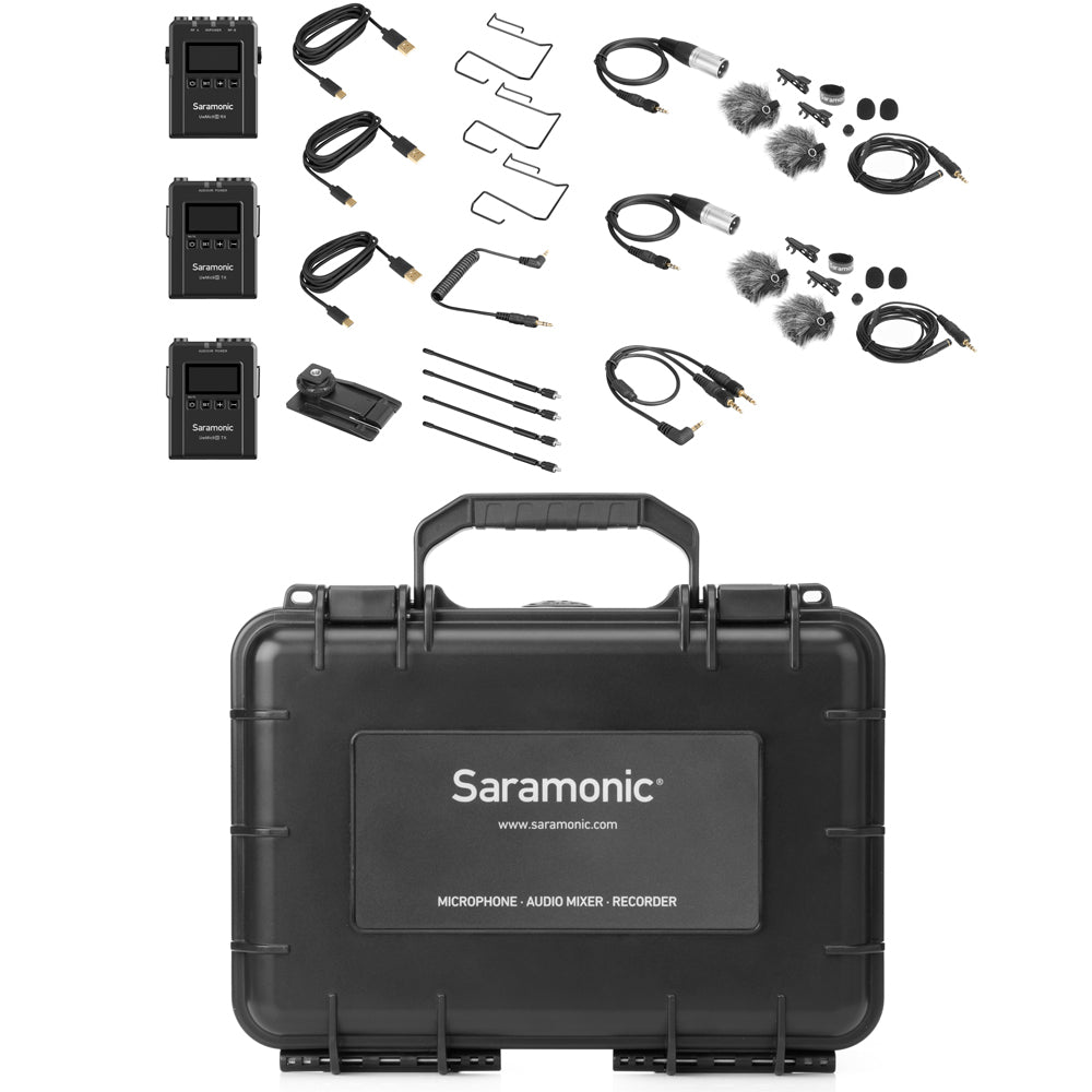 Saramonic UHF Wireless Mic X9s + RX9s - Kit 2