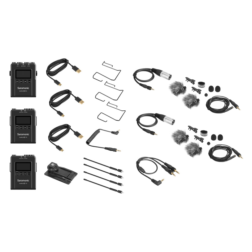 Saramonic UHF Wireless Mic X9s + RX9s - Kit 2