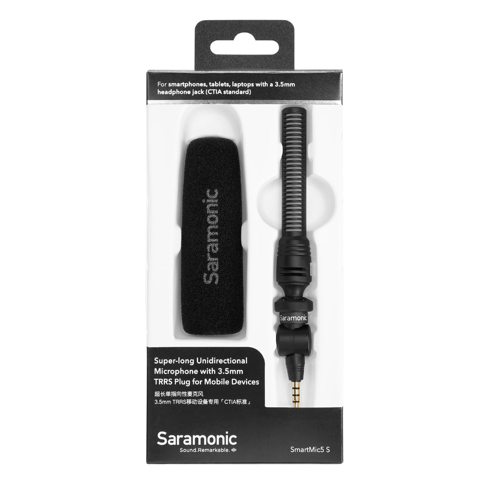 Saramonic SmartMic5S Unidirectional Micro Shotgun Microphone