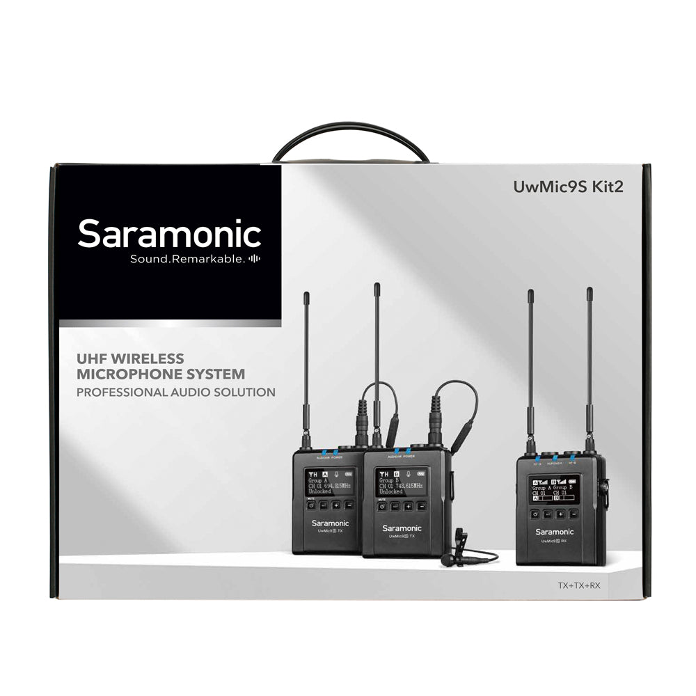 Saramonic UHF Wireless Mic X9s + RX9s - Kit 2