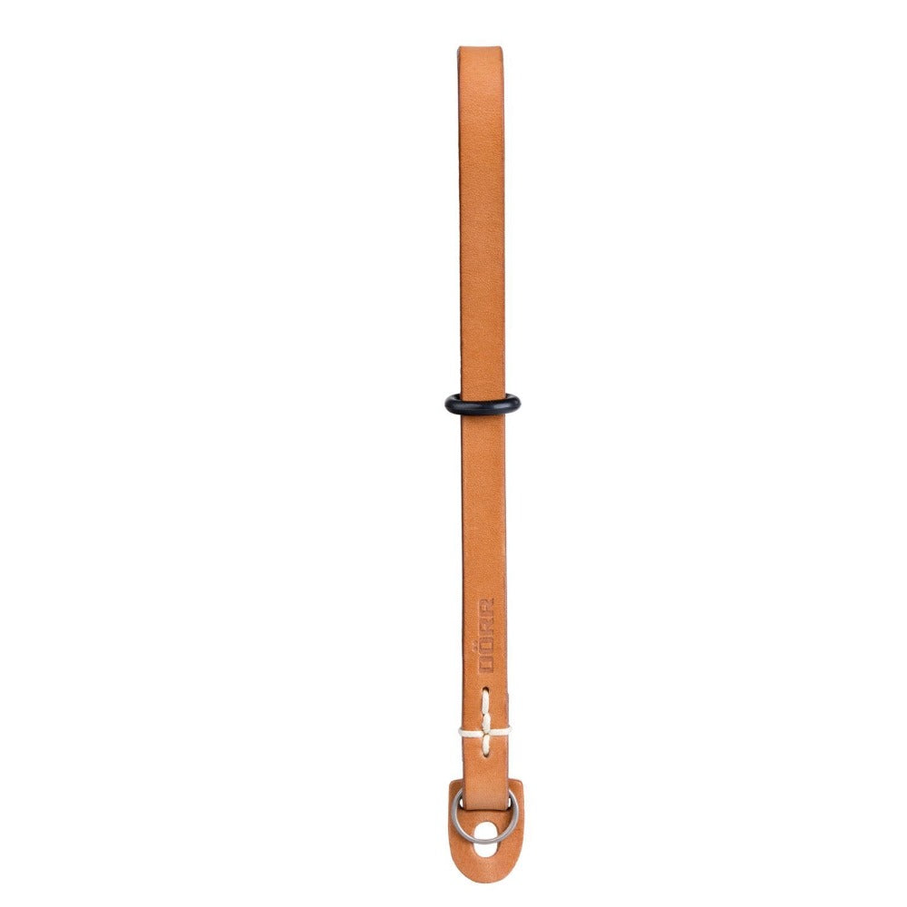 Dorr Urban Cognac Leather Camera Wrist Strap