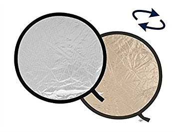 Lastolite Collapsible Reflector 1.2m - Sunlite/Soft Silver