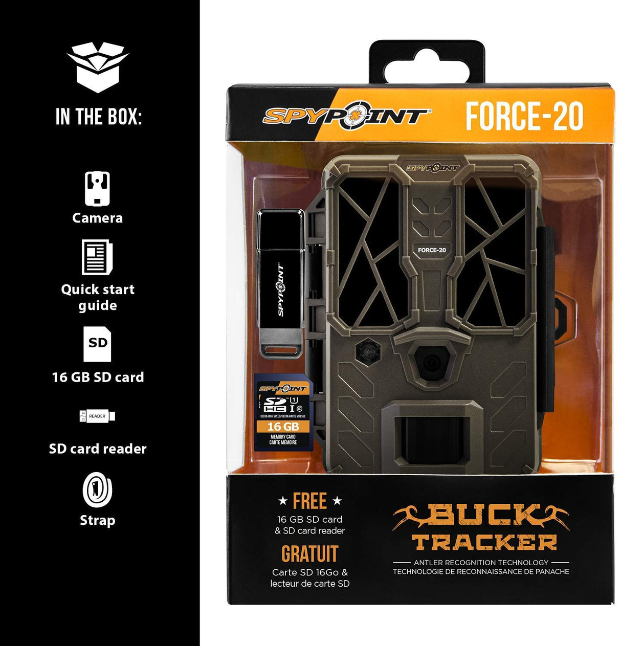 Spypoint FORCE-20 - Ultra Compact trail camera