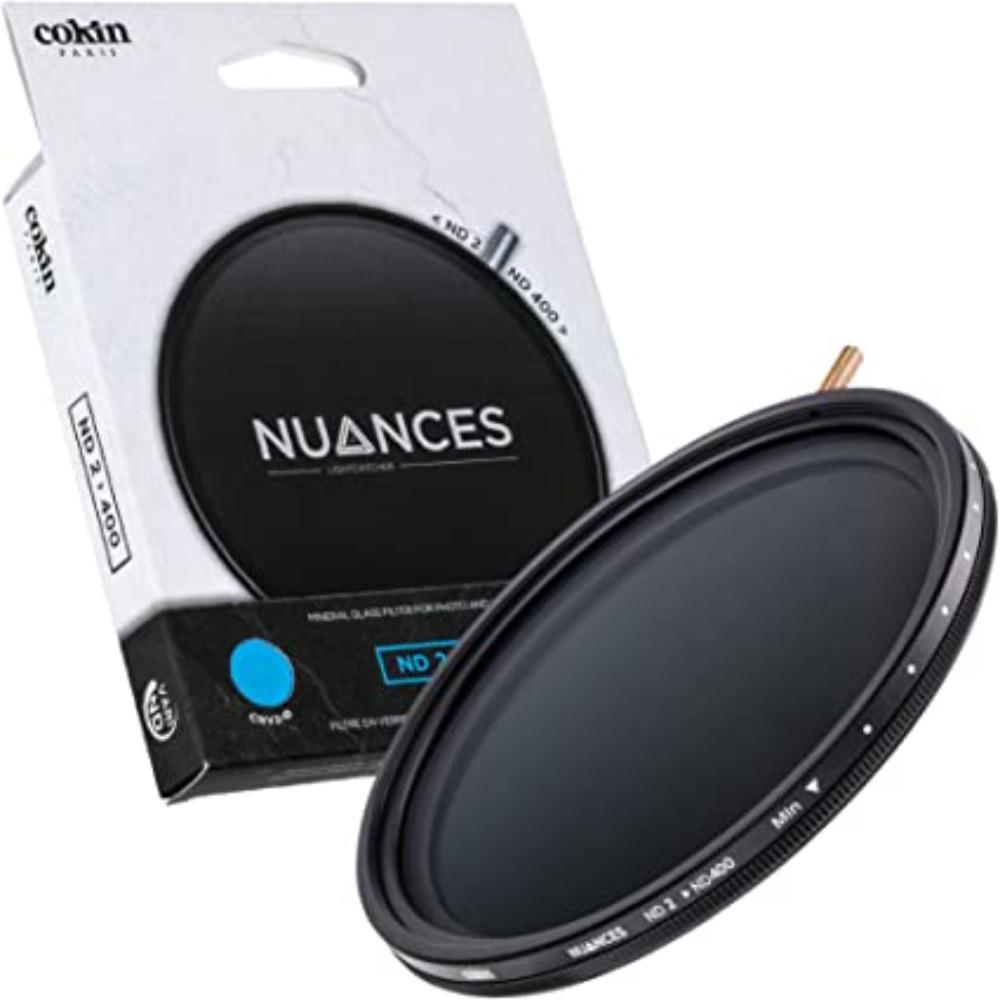 Cokin Nuances Variable ND1-400 filter (1 TO 8 STOPS) - 72mm