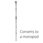 Vanguard VEO 3GO 235CB Carbon Travel Tripod with Monopod Leg