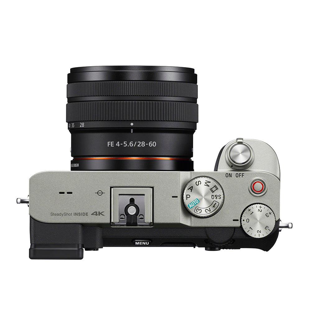 Sony A7C Digital Camera with 28-60mm lens - Silver