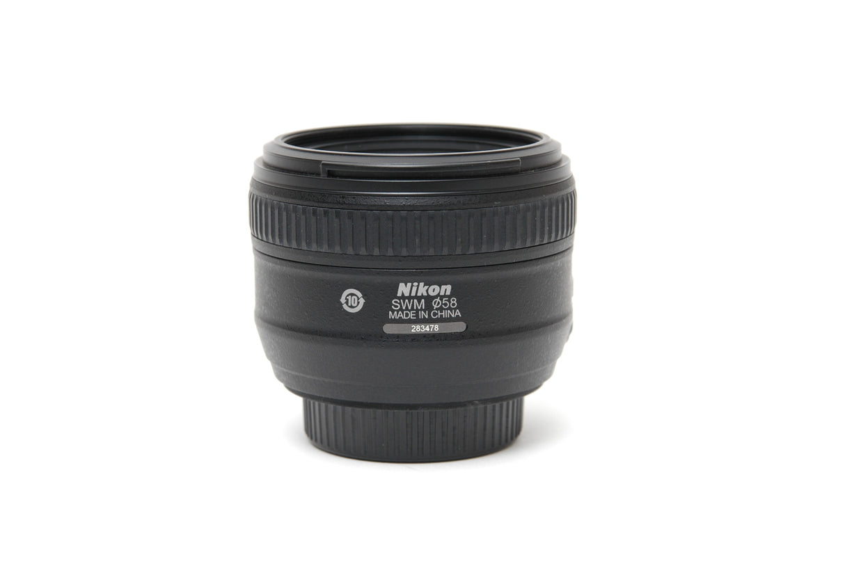Used Nikon AF-S 50mm f/1.4G Lens + 12 Month Warranty