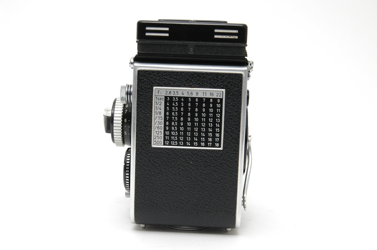 Used Rolleiflex 3.5F TLR Camera Carl Zeiss Planar F3.5 75mm Lens
