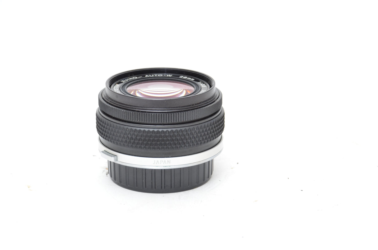 Used Olympus OM system Zuiko 28mm f/2.8 lens