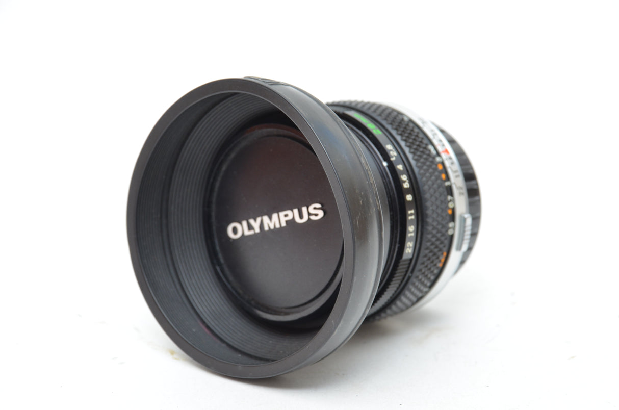 Used Olympus OM system Zuiko 28mm f/2.8 lens