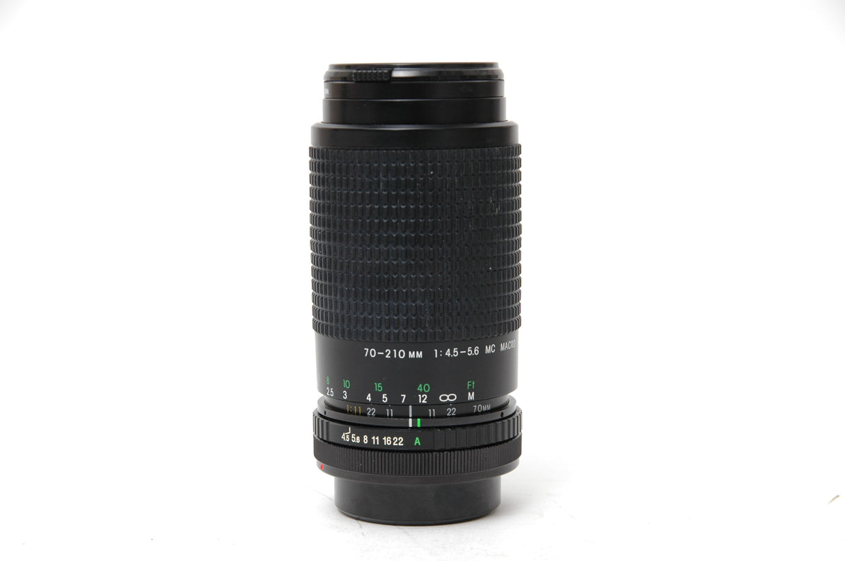 Used Cosina 70-210mm f4.5-5.6 MC Macro Lens for Canon Bayonet Mount