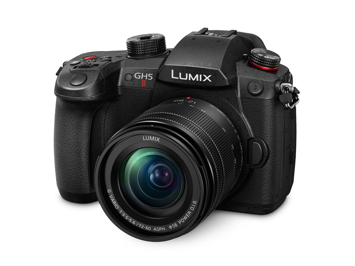 Panasonic Lumix GH5M2 Compact Mirrorless Camera with 12-60mm LUMIX Lens - Pre-Order