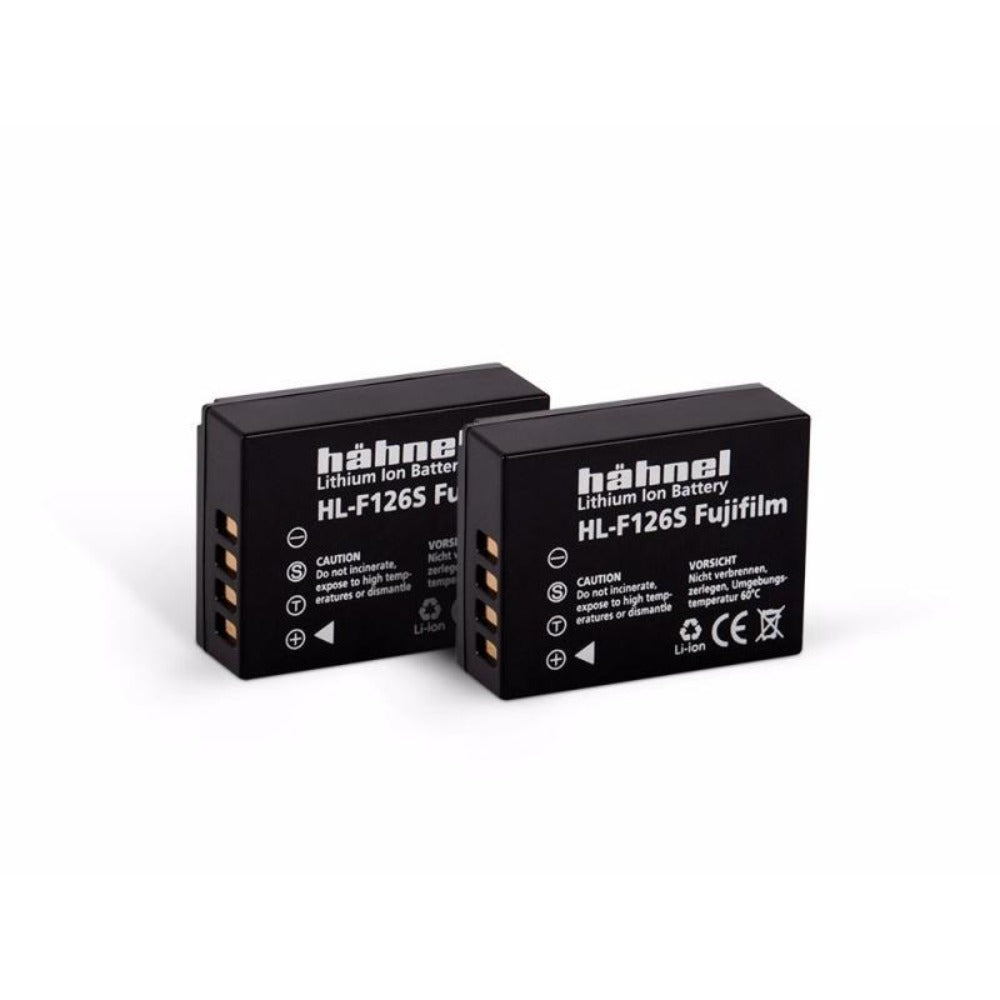 Hahnel HL-F126S TWIN PACK - Fujifilm NP-W126S Replacement Battery