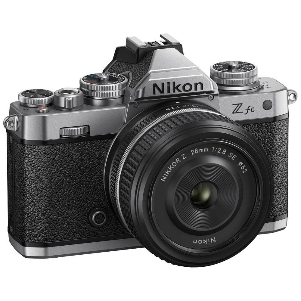 Nikon Z fc Digital Camera with 28mm Lens - Silver