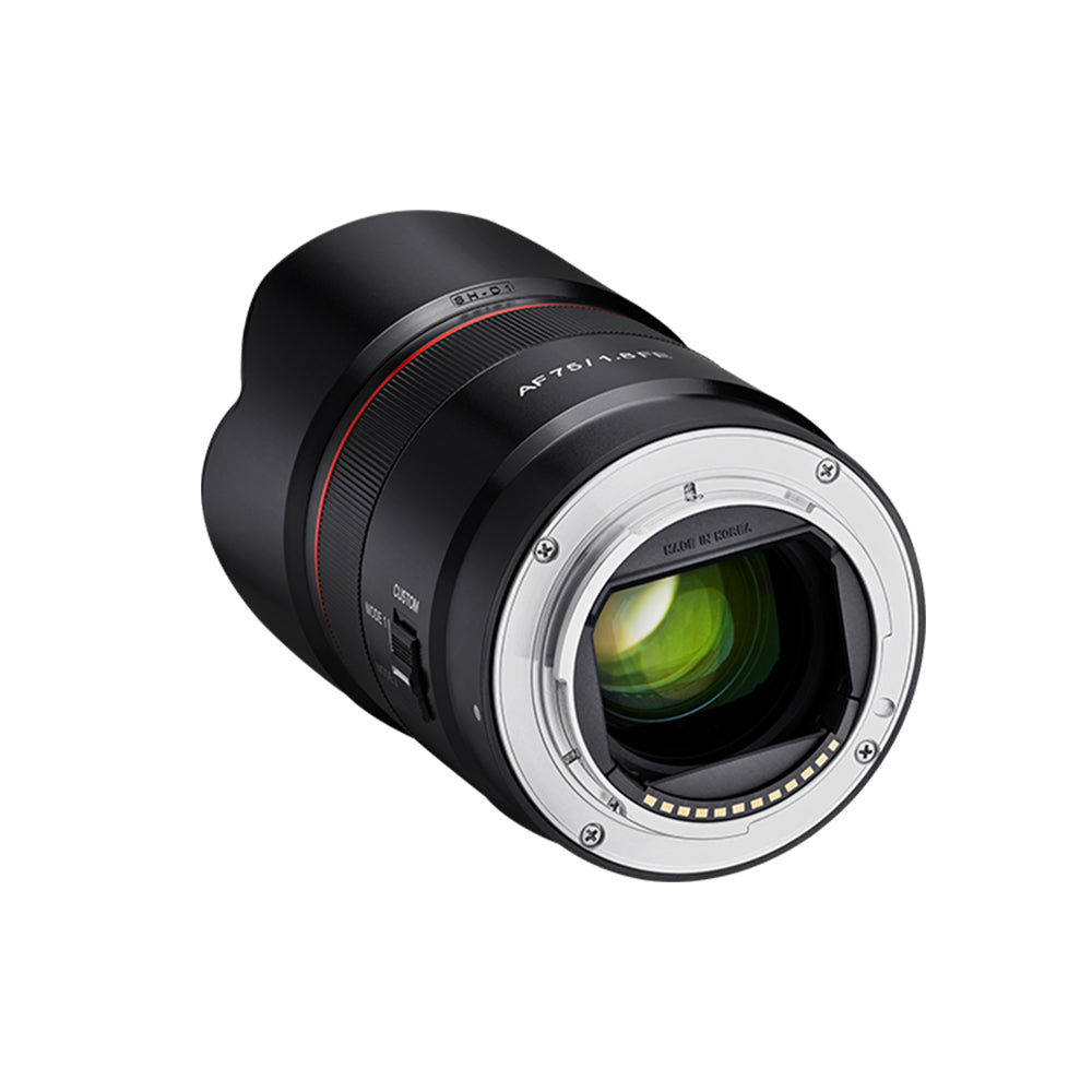 Samyang AF 75mm f1.8 Lens - Sony E Mount