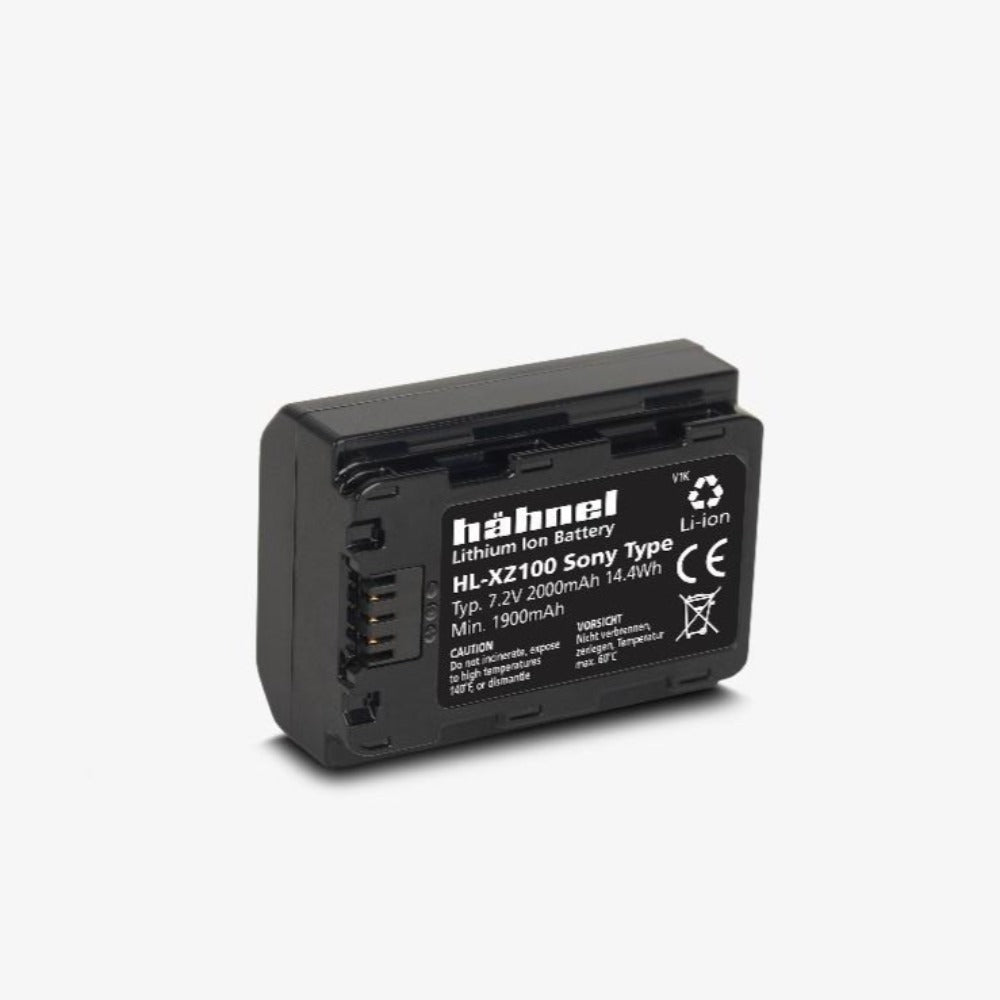 Hahnel HL-XZ100 7.2v 2000mAh - Sony NP-FZ100 Replacement Battery