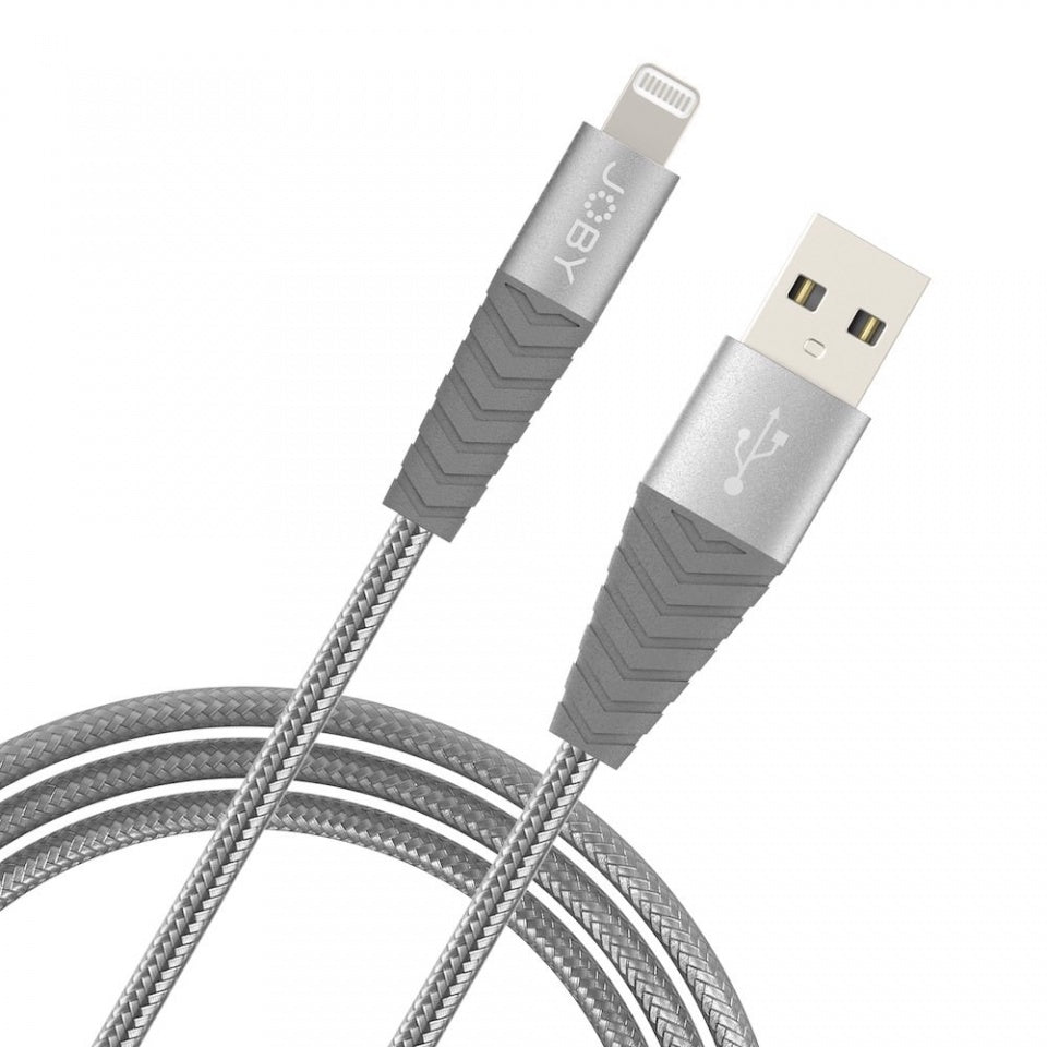 Joby Charge and Sync Lightning Cable 1.2m Space Grey