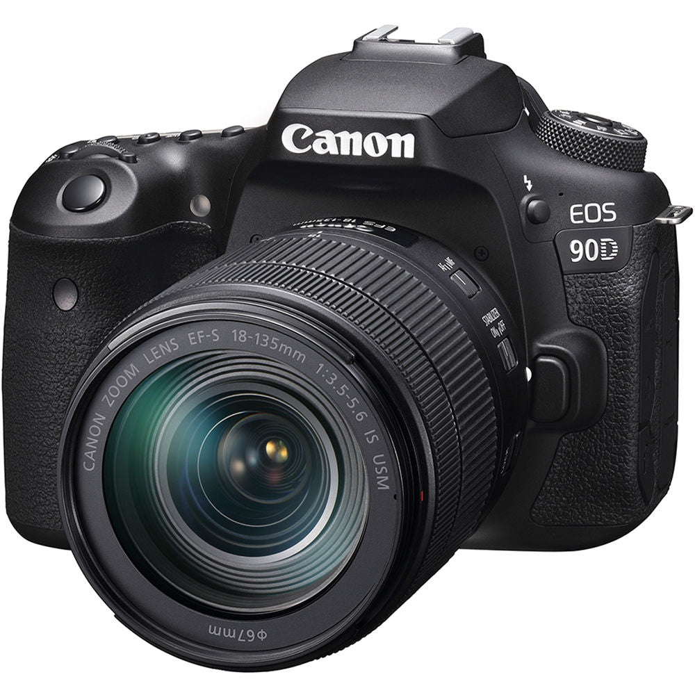 Canon EOS 90D Digital SLR Camera with 18-135mm IS USM Lens