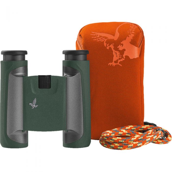 Swarovski CL 10x25 Green Pocket Binoculars - Mountain Pack