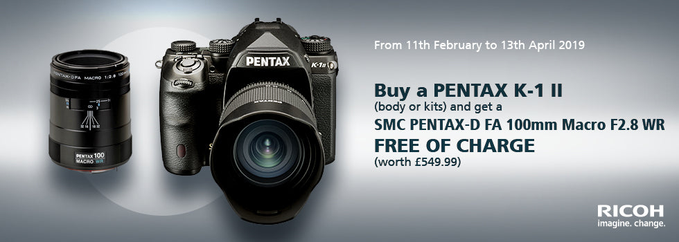 Get a FREE Pentax 100mm Macro Lens