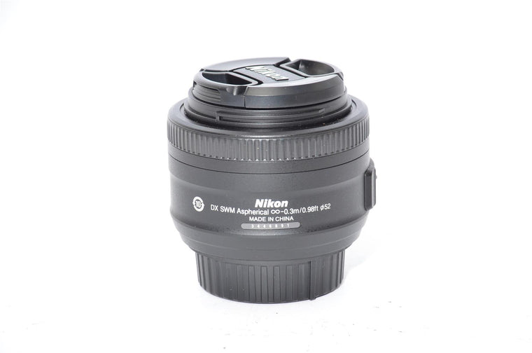 Used Nikon Nikkor AF-S DX 35mm f/1.8 G Aspherical Lens
