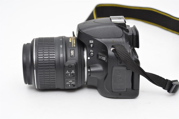 Used Nikon D5100 Camera with AF-S 18-55mm f/3.5-5.6 G DX Lens