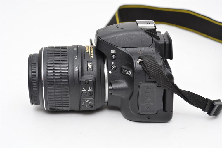 Used Nikon D5100 Camera with AF-S 18-55mm f/3.5-5.6 G DX Lens