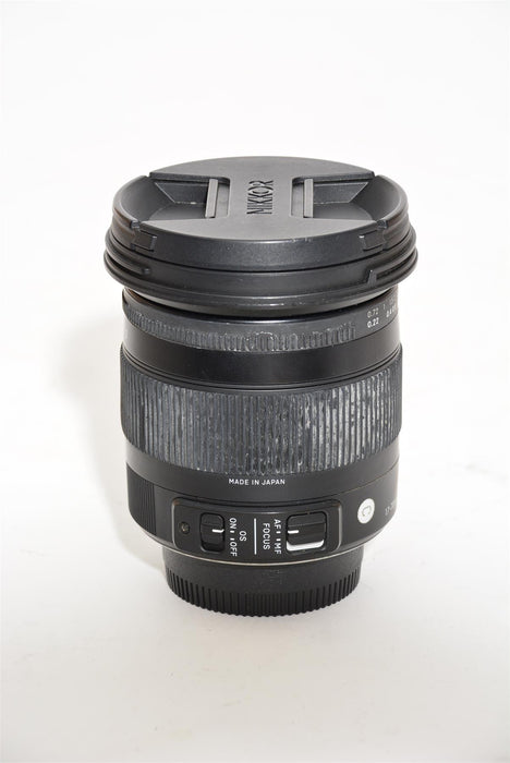 Used Sigma 17-70mm f/2.8-4 DC Lens for Nikon