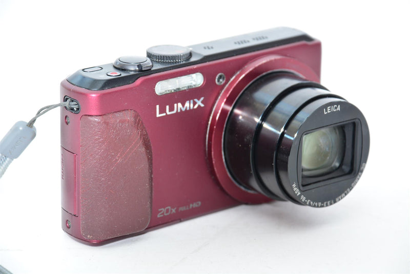 Used Panasonic Lumix DMC-TZ40 Compact Camera - Red