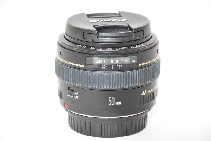 Used Canon EF 50mm f/1.4 Ultrasonic Lens