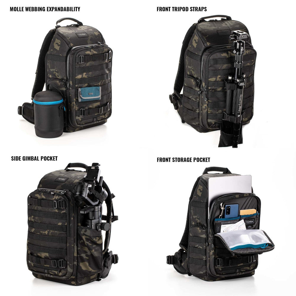 Tenba Axis v2 20L Backpack - MultiCam Black