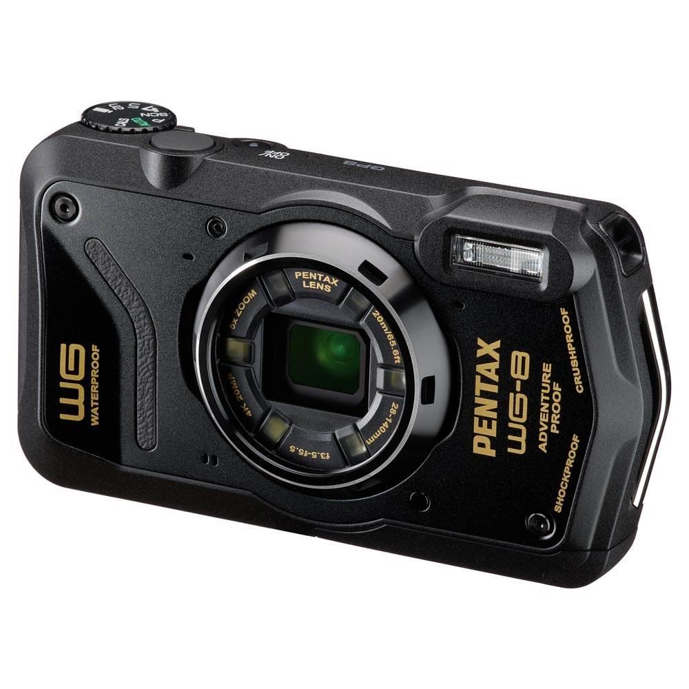 Pentax WG-8 Digital Camera - Black