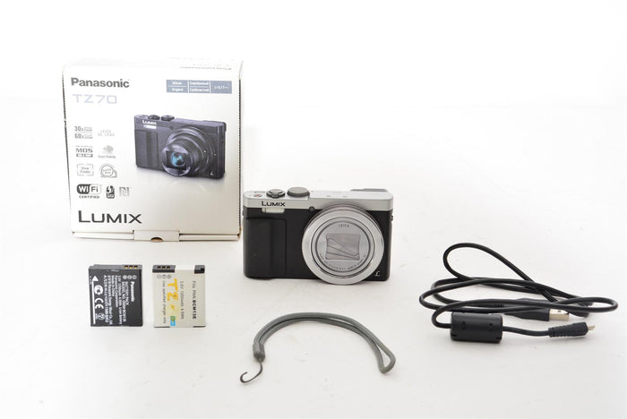 Used Panasonic Lumix DMC-TZ70 Compact Camera - Silver
