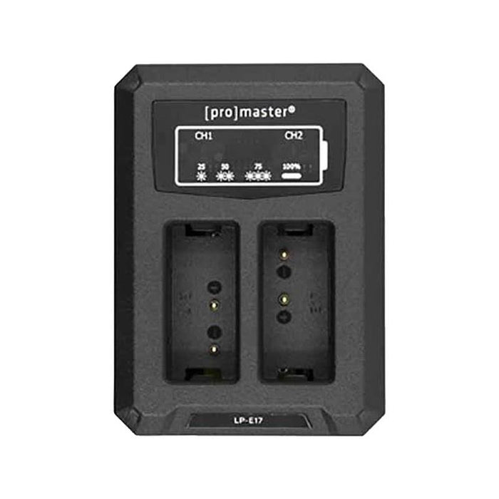 ProMaster Dual USB Charger Canon LP-E17