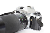 Used Pentax ME Super with Miranda 75-300mm f/4.5-5.6 lens