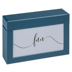 Fun Photo Box Holds 100 6x4 Prints - Blue