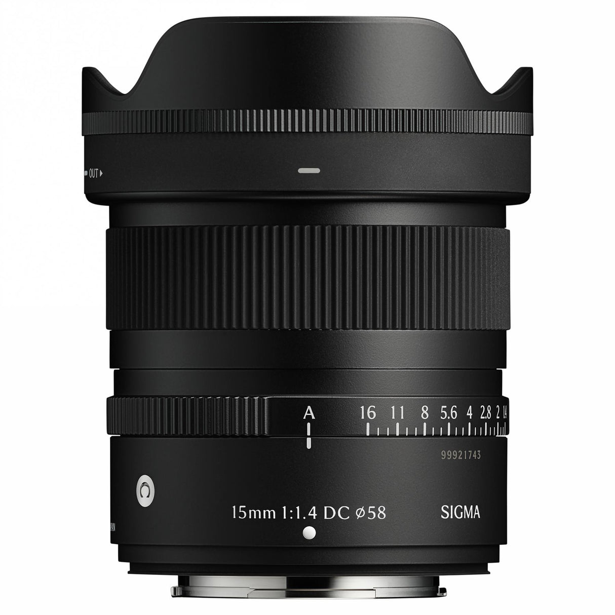 Sigma 15mm F/1.4 DC (C) Fujifilm X Mount Lens
