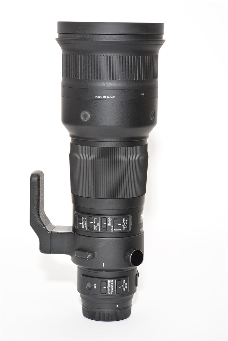 Used Sigma 500mm f/4 DG Sport Lens For Canon EF