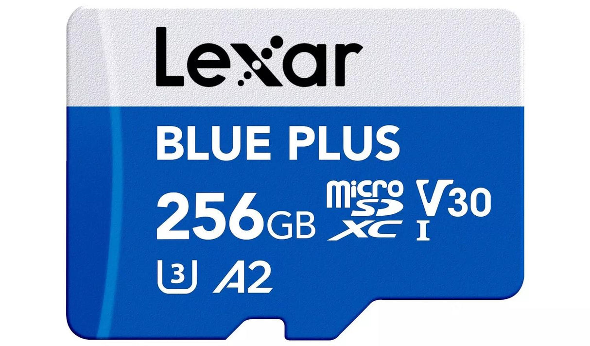 Lexar microSDXC Blue Plus UHS-1 256GB V30 R170MB/s