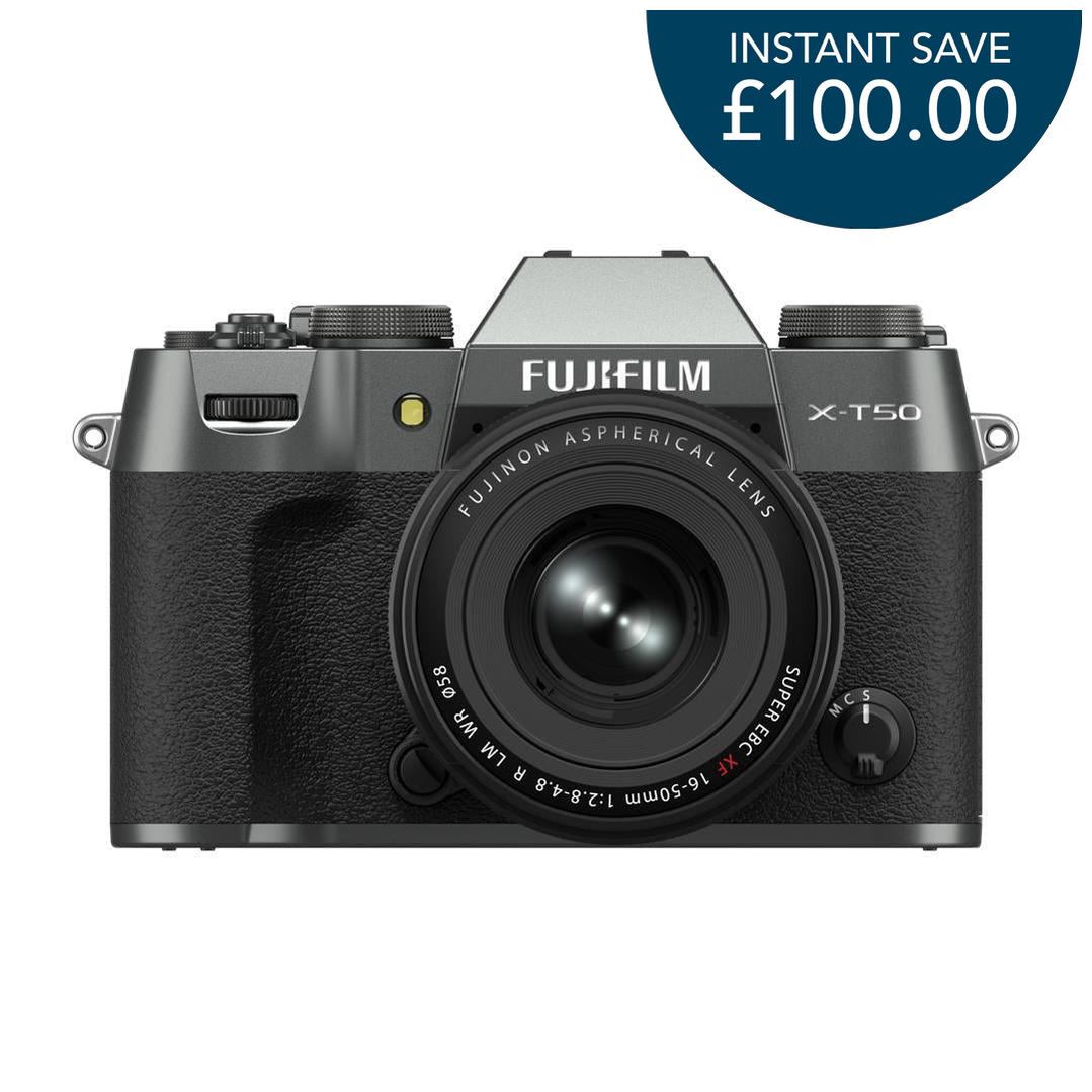 Fujifilm X-T50 with XF16-50mm F2.8-4.8 R LM WR - Charcoal Silver