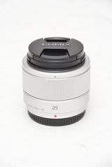 Used Panasonic Lumix G 25mm f/1.7 Aspherical Lens