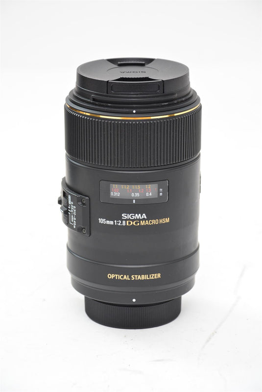 Used Sigma 105mm f/2.8 DG Macro HSM Nikon Fit Lenses