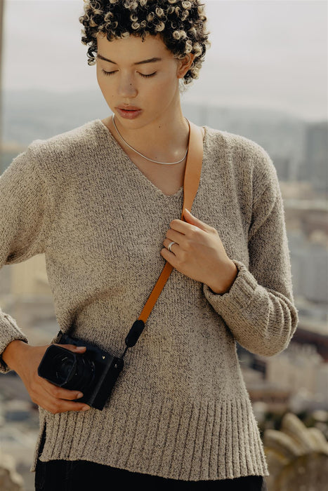 Peak Design Form Leather Camera Strap Short - Amber