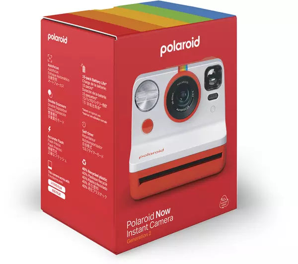 POLAROID NOW GEN II RED - BUNDLE KIT