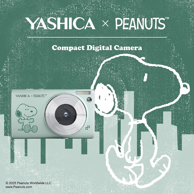 Yashica x Peanuts Sage Digital Camera
