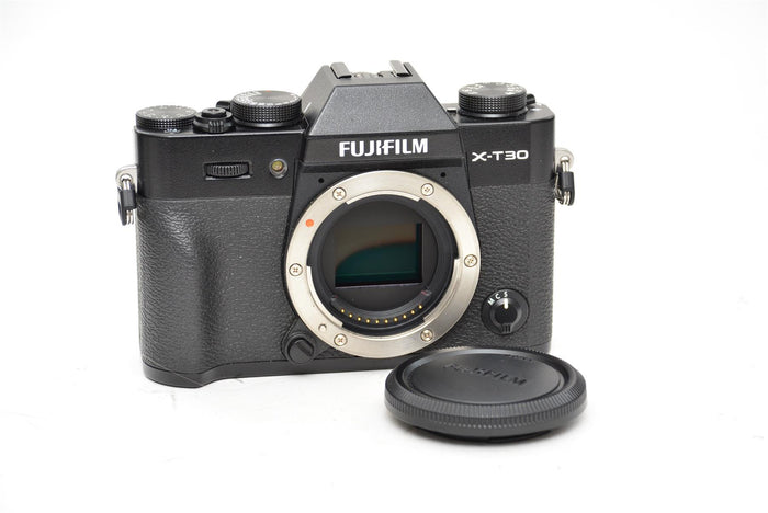 Used Fujifilm X-T30 Mirrorless Camera & 18-55mm XF Lens Black