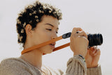 Peak Design Form Leather Camera Strap Neck - Amber